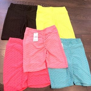 Butt Scrunching Workout Yoga Shorts Bundle